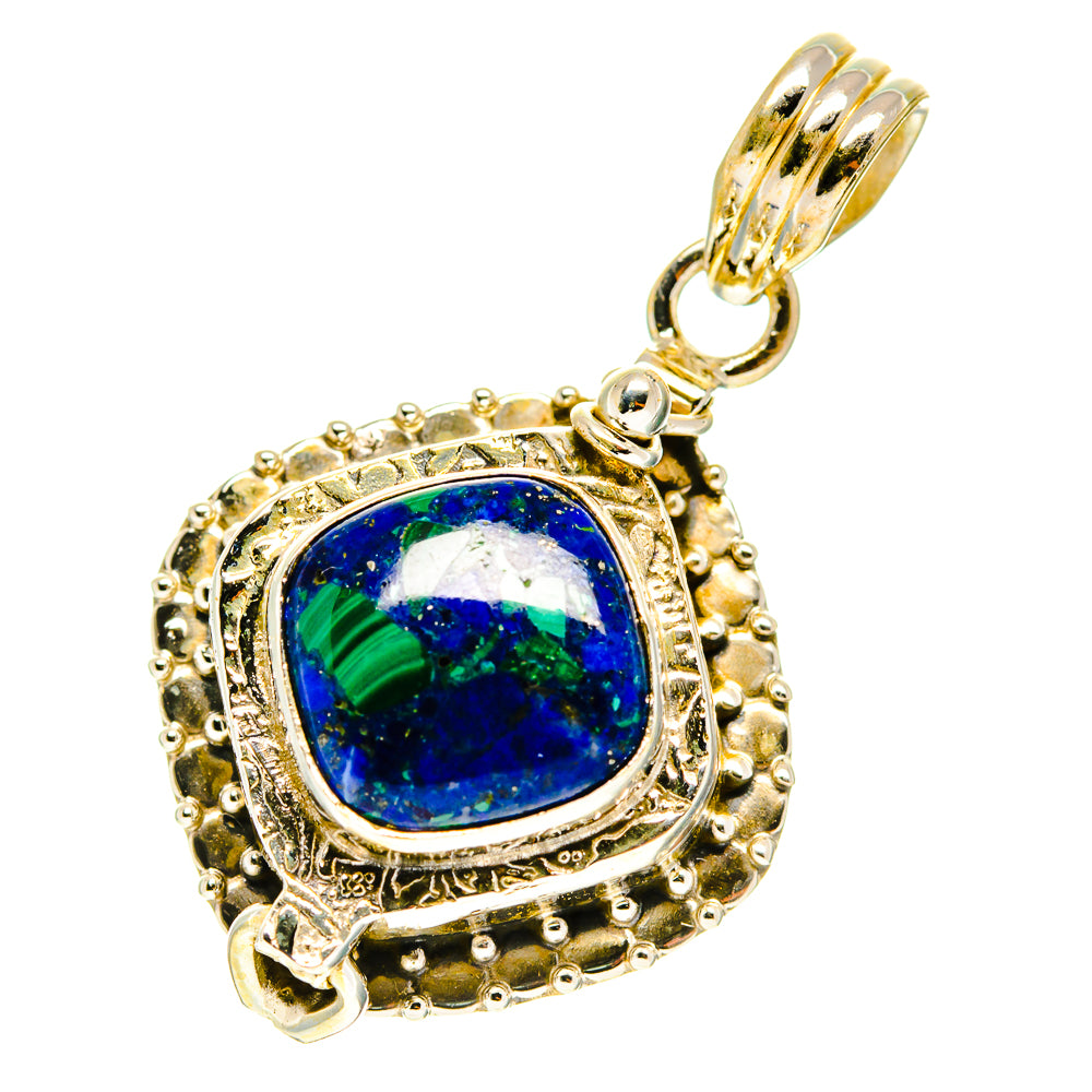 Azurite Pendants handcrafted by Ana Silver Co - PD760910