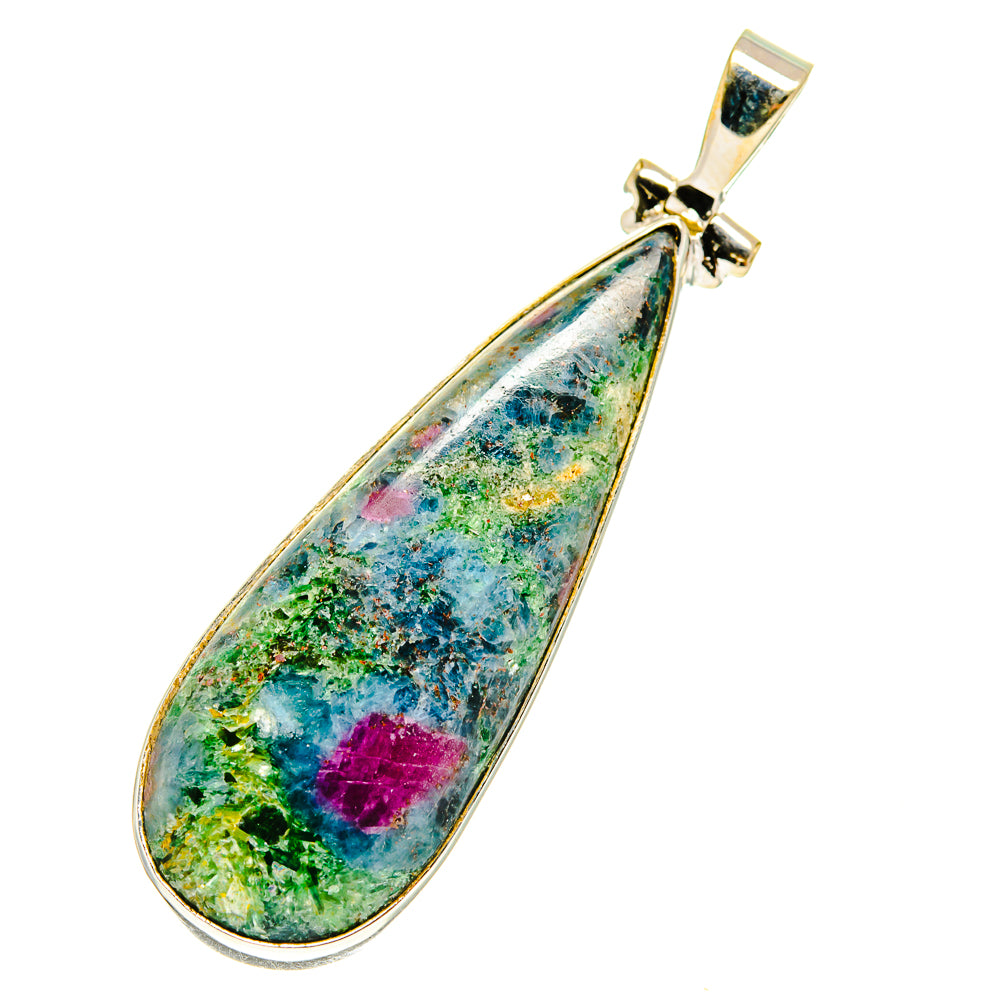 Ruby Fuchsite Pendants handcrafted by Ana Silver Co - PD760928