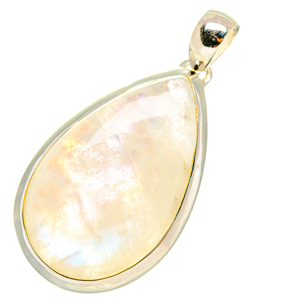 Rainbow Moonstone Pendants handcrafted by Ana Silver Co - PD7616