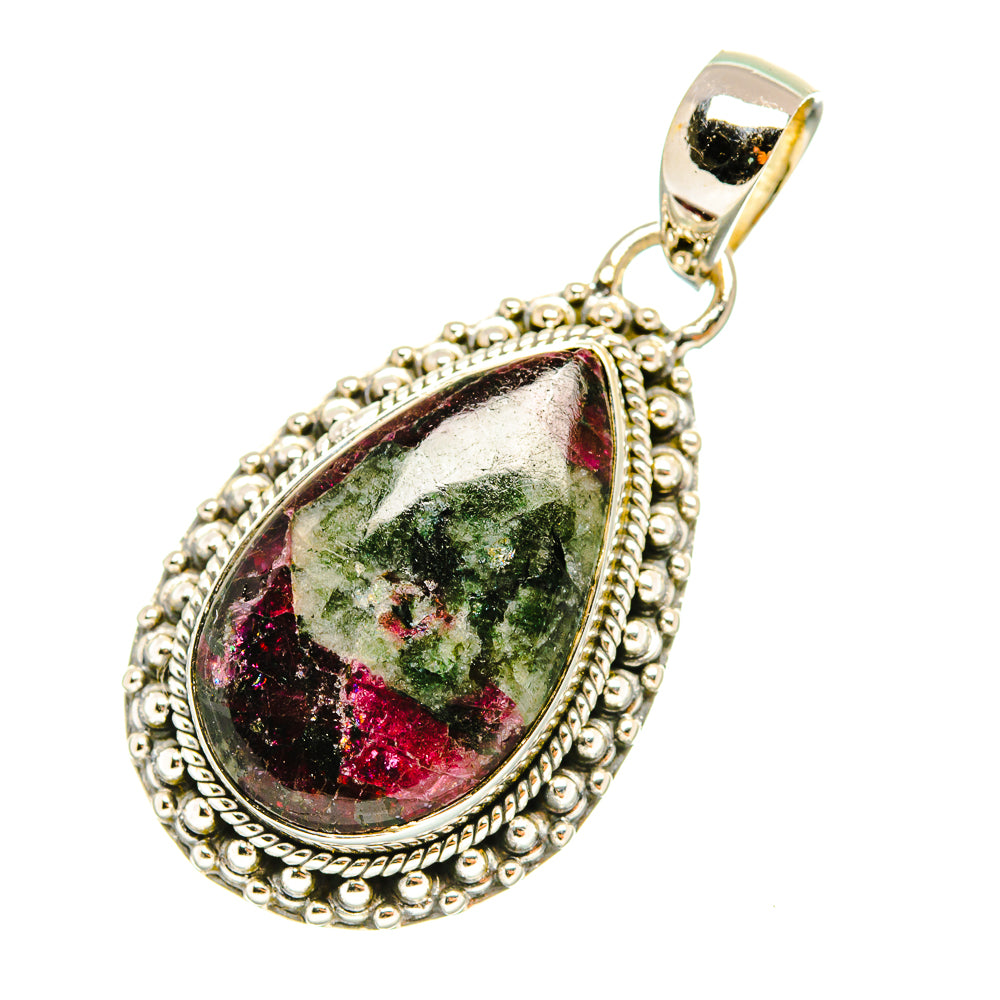Russian Eudialyte Pendants handcrafted by Ana Silver Co - PD7655