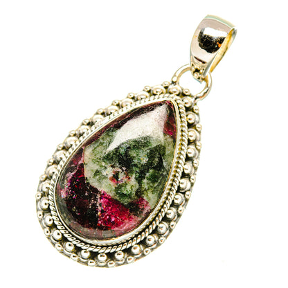 Russian Eudialyte Pendants handcrafted by Ana Silver Co - PD7655