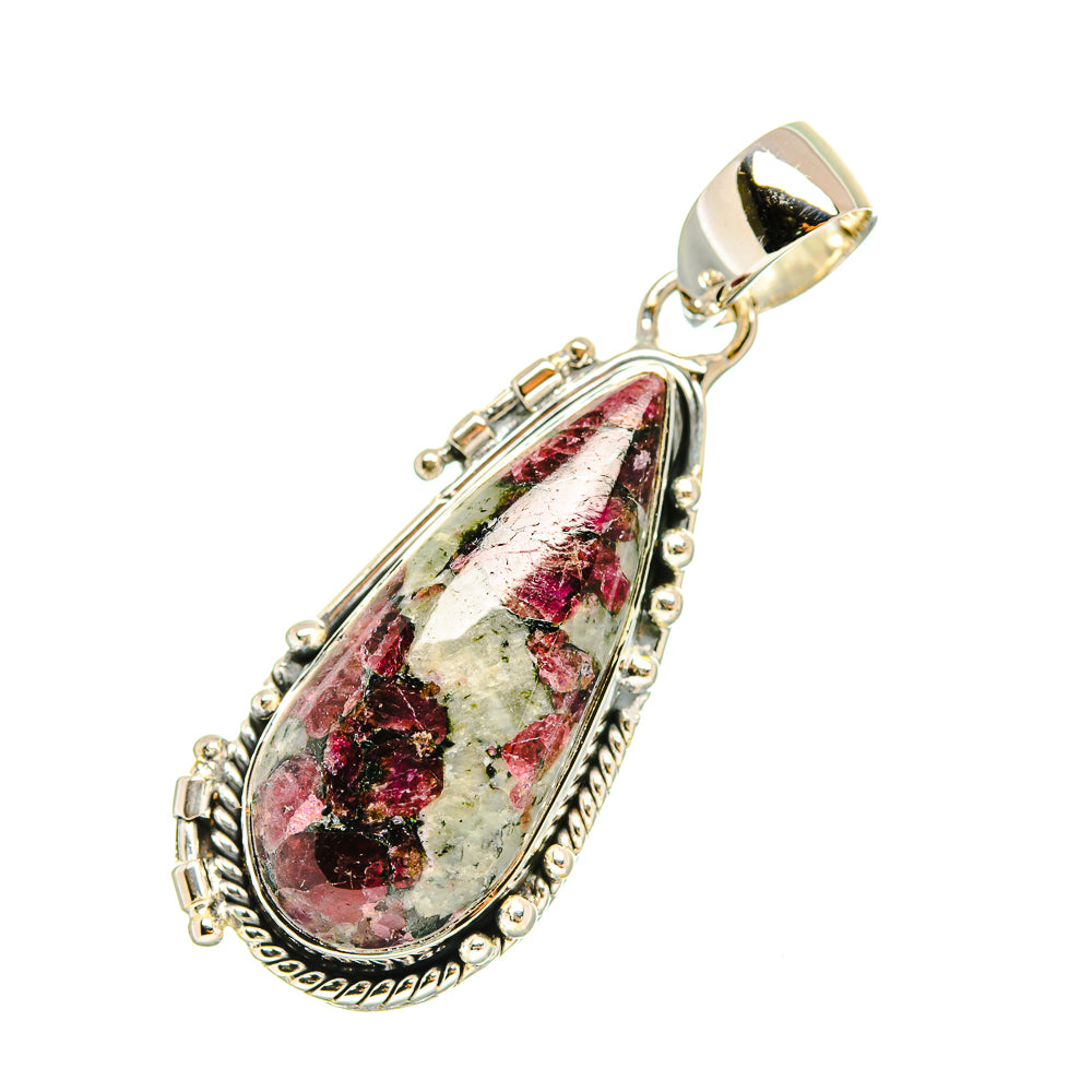 Russian Eudialyte Pendants handcrafted by Ana Silver Co - PD7658
