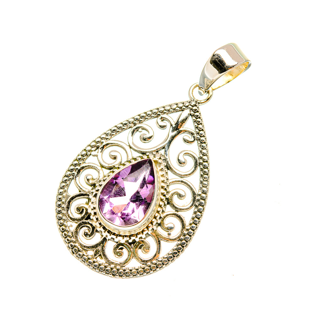 Amethyst Pendants handcrafted by Ana Silver Co - PD7675