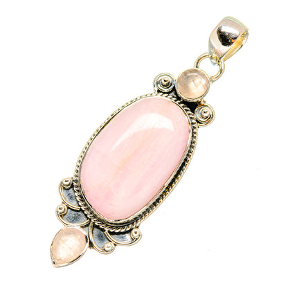 Pink Opal Pendants handcrafted by Ana Silver Co - PD7680