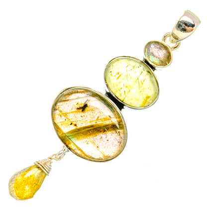 Labradorite Pendants handcrafted by Ana Silver Co - PD7708