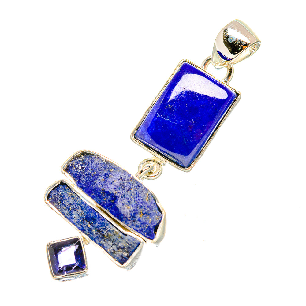 Lapis Lazuli Pendants handcrafted by Ana Silver Co - PD7714
