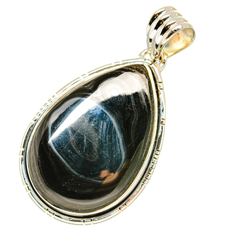 Psilomelane Pendants handcrafted by Ana Silver Co - PD7719