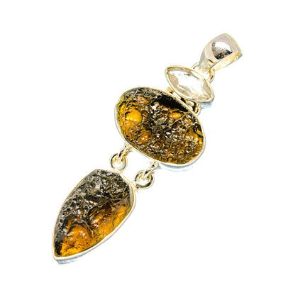 Tektite Pendants handcrafted by Ana Silver Co - PD7723