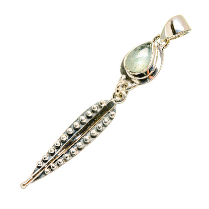 Aquamarine Pendants handcrafted by Ana Silver Co - PD7727