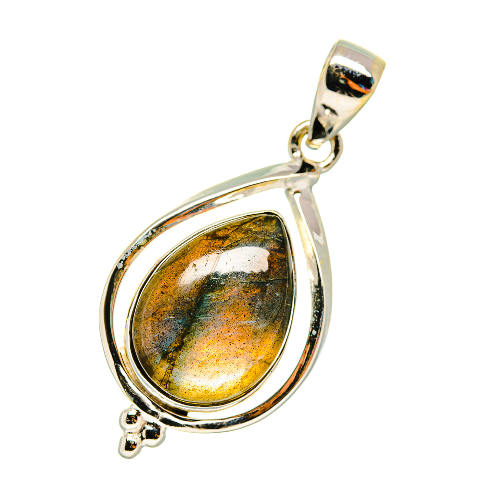 Labradorite Pendants handcrafted by Ana Silver Co - PD7750