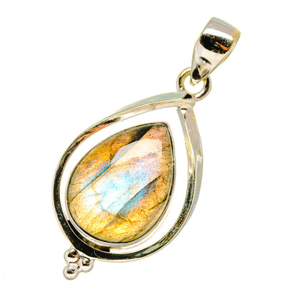 Labradorite Pendants handcrafted by Ana Silver Co - PD7752