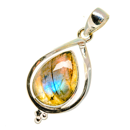 Labradorite Pendants handcrafted by Ana Silver Co - PD7758