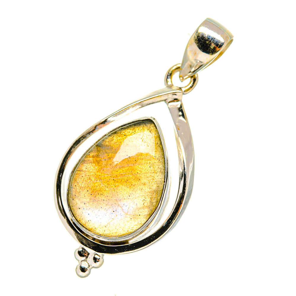 Labradorite Pendants handcrafted by Ana Silver Co - PD7761
