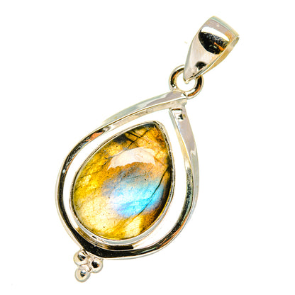 Labradorite Pendants handcrafted by Ana Silver Co - PD7767