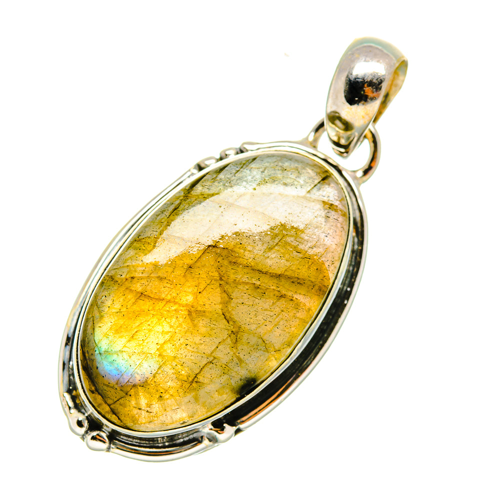 Labradorite Pendants handcrafted by Ana Silver Co - PD7783