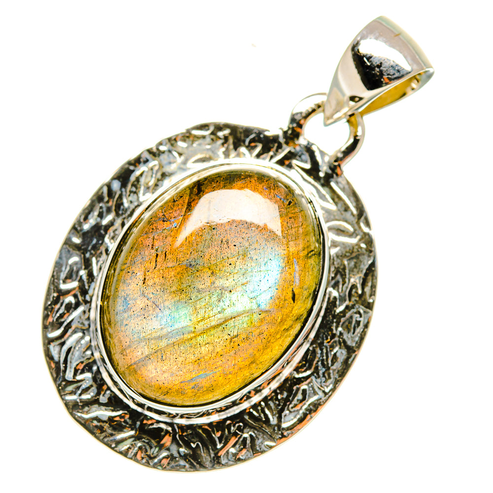 Labradorite Pendants handcrafted by Ana Silver Co - PD7789