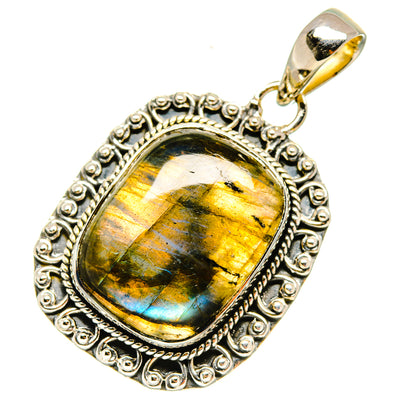 Labradorite Pendants handcrafted by Ana Silver Co - PD7792