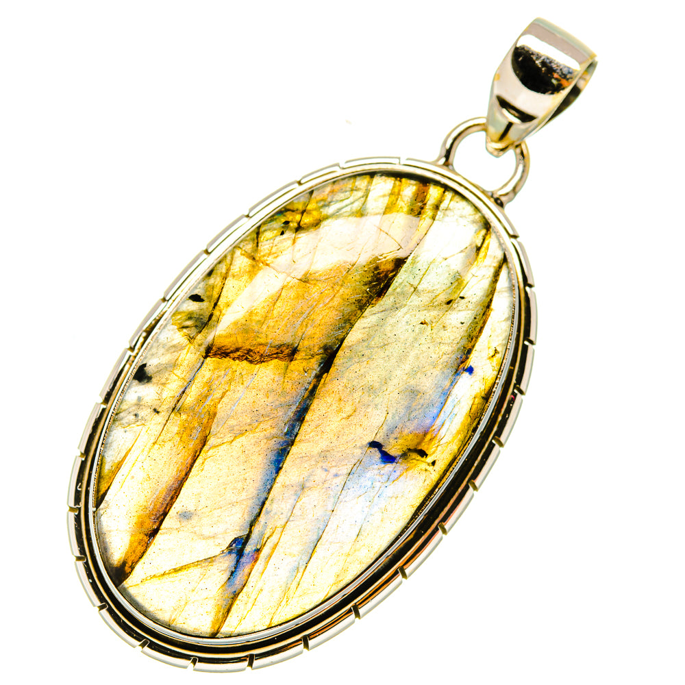 Labradorite Pendants handcrafted by Ana Silver Co - PD7794