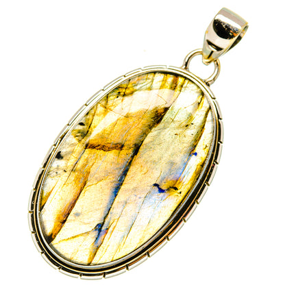 Labradorite Pendants handcrafted by Ana Silver Co - PD7794