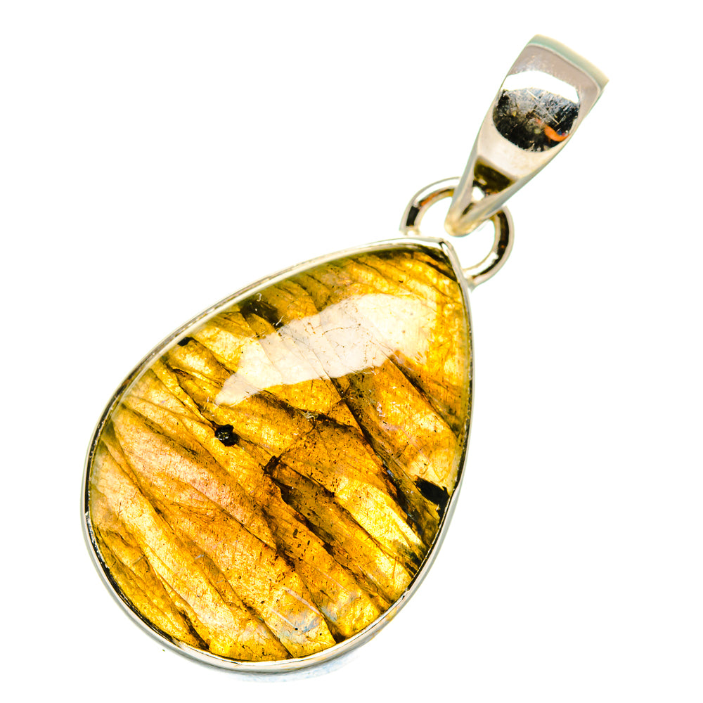 Labradorite Pendants handcrafted by Ana Silver Co - PD7801 - Photo 2