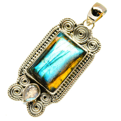 Labradorite Pendants handcrafted by Ana Silver Co - PD7803