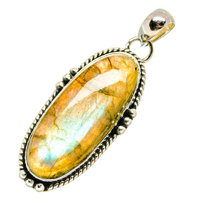 Labradorite Pendants handcrafted by Ana Silver Co - PD7811