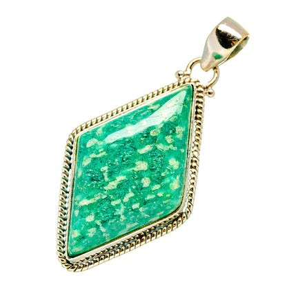 Amazonite Pendants handcrafted by Ana Silver Co - PD7815