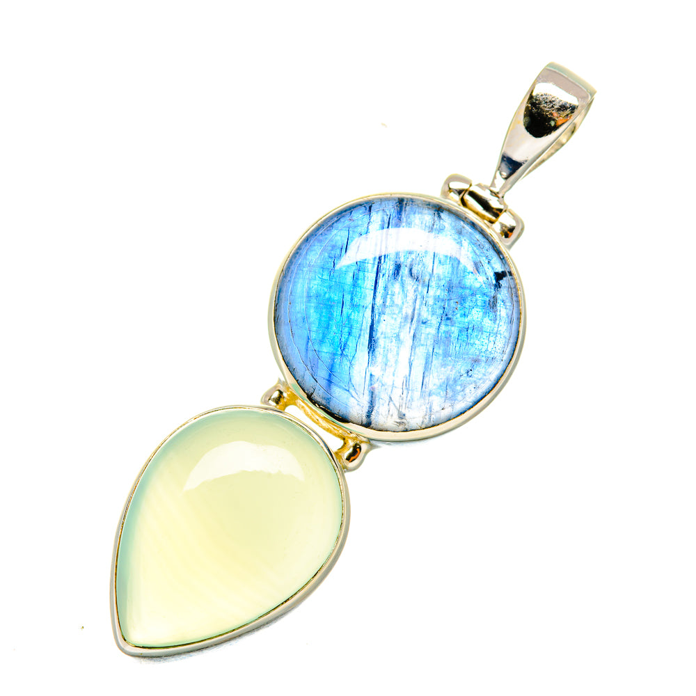 Kyanite Pendants handcrafted by Ana Silver Co - PD7828