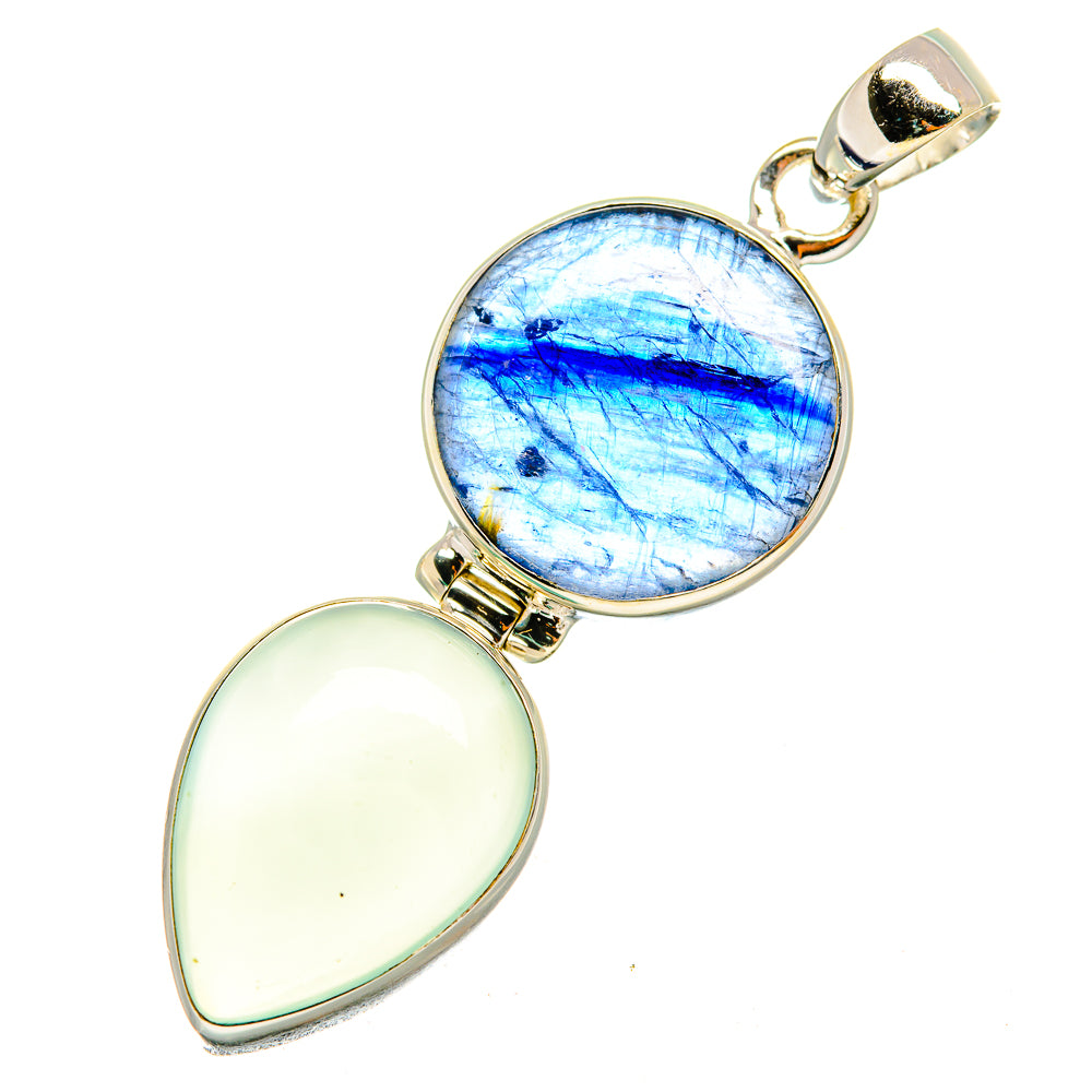 Kyanite Pendants handcrafted by Ana Silver Co - PD7833