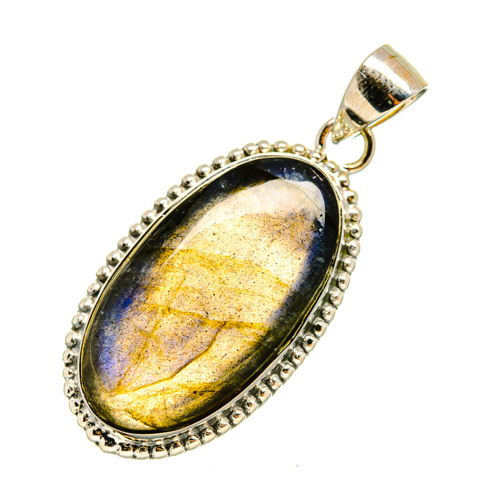 Labradorite Pendants handcrafted by Ana Silver Co - PD7838