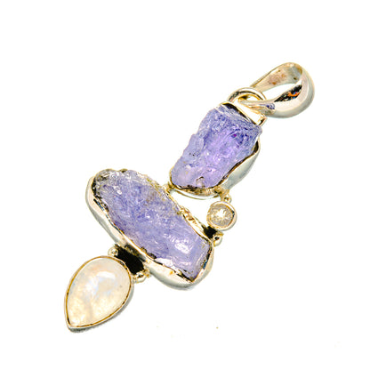 Tanzanite Pendants handcrafted by Ana Silver Co - PD7849