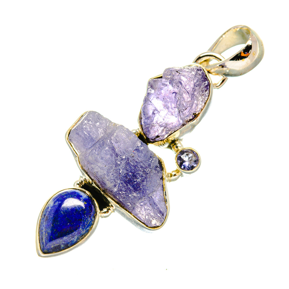 Tanzanite Pendants handcrafted by Ana Silver Co - PD7854