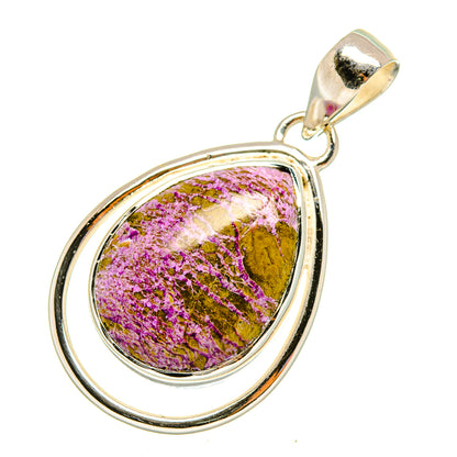 Stichtite Pendants handcrafted by Ana Silver Co - PD7855