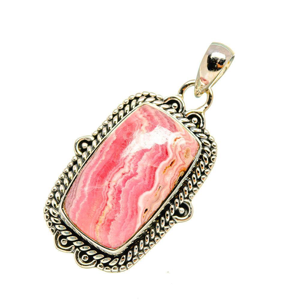 Rhodochrosite Pendants handcrafted by Ana Silver Co - PD7883