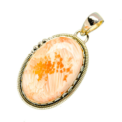 Scolecite Pendants handcrafted by Ana Silver Co - PD7891
