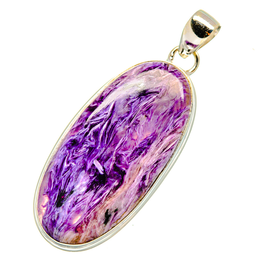 Charoite Pendants handcrafted by Ana Silver Co - PD7901