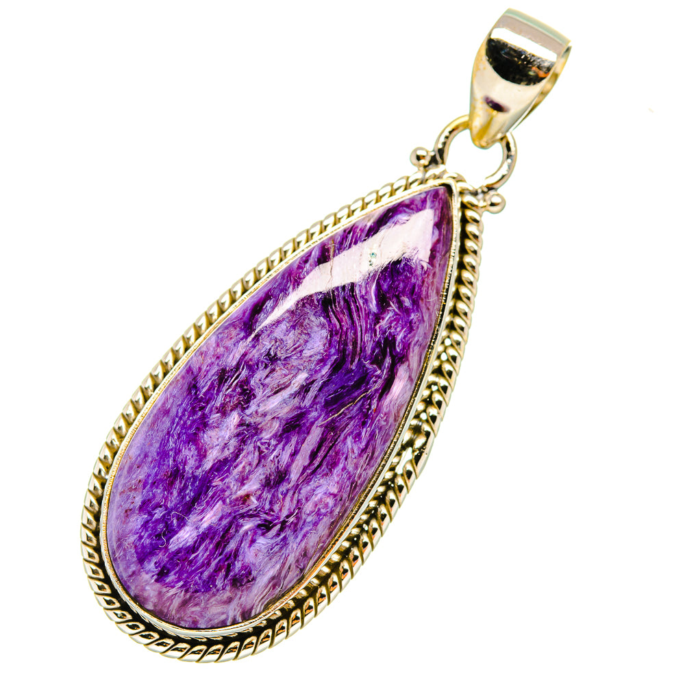Charoite Pendants handcrafted by Ana Silver Co - PD7902