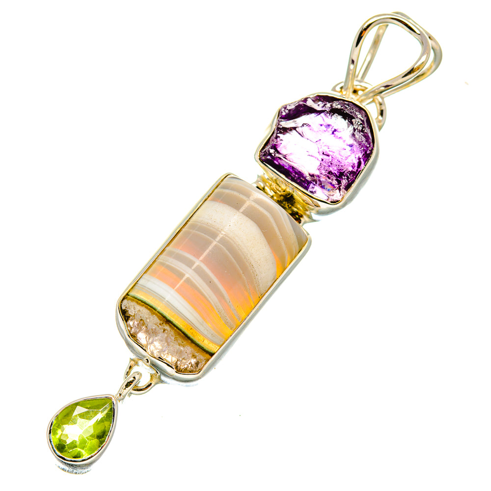 Amethyst Stalactite Pendants handcrafted by Ana Silver Co - PD7903