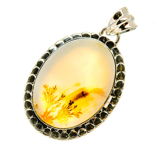 Scenic Dendritic Agate Pendants handcrafted by Ana Silver Co - PD7904