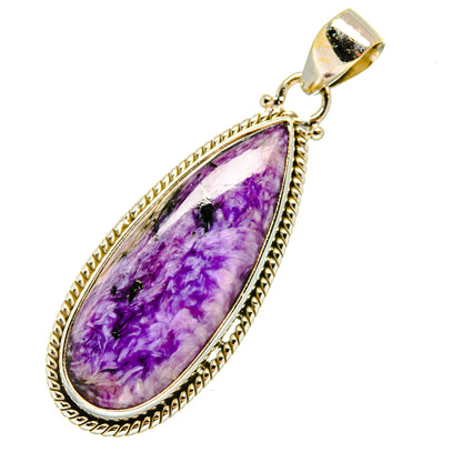 Charoite Pendants handcrafted by Ana Silver Co - PD7910
