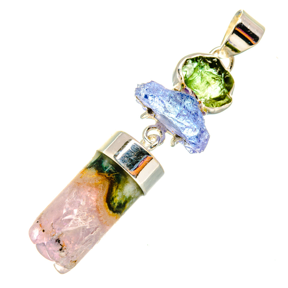 Amethyst Stalactite Pendants handcrafted by Ana Silver Co - PD7917
