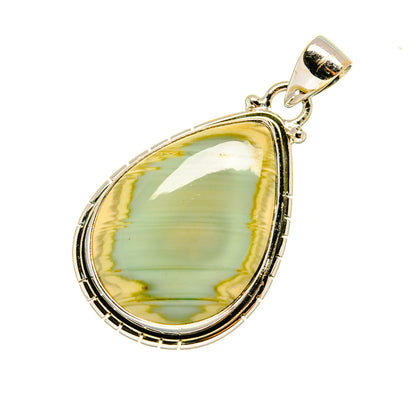 Willow Creek Jasper Pendants handcrafted by Ana Silver Co - PD7945