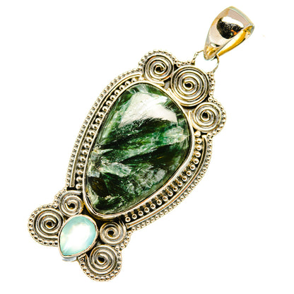 Seraphinite Pendants handcrafted by Ana Silver Co - PD7946