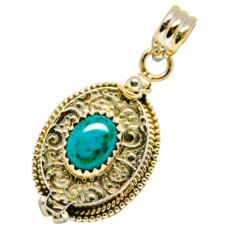 Arizona Turquoise Pendants handcrafted by Ana Silver Co - PD7949
