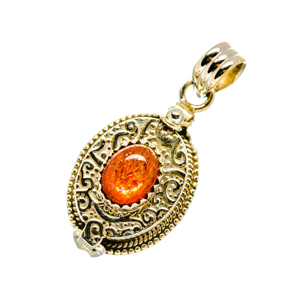 Sunstone Pendants handcrafted by Ana Silver Co - PD7967