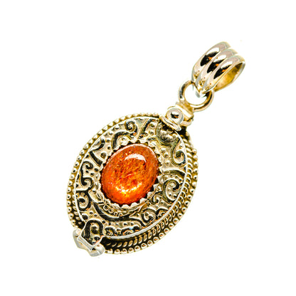 Sunstone Pendants handcrafted by Ana Silver Co - PD7967