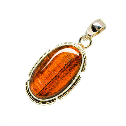 Red Tiger Eye Pendants handcrafted by Ana Silver Co - PD7969