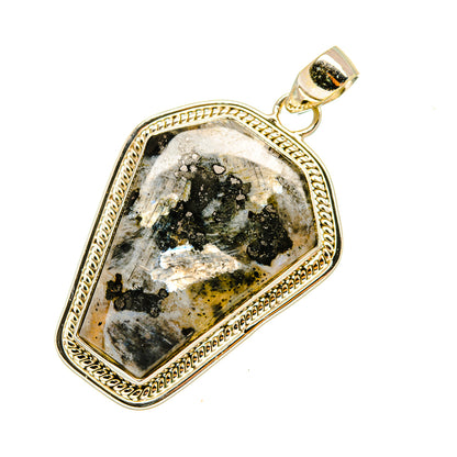 Larvikite Pendants handcrafted by Ana Silver Co - PD7988