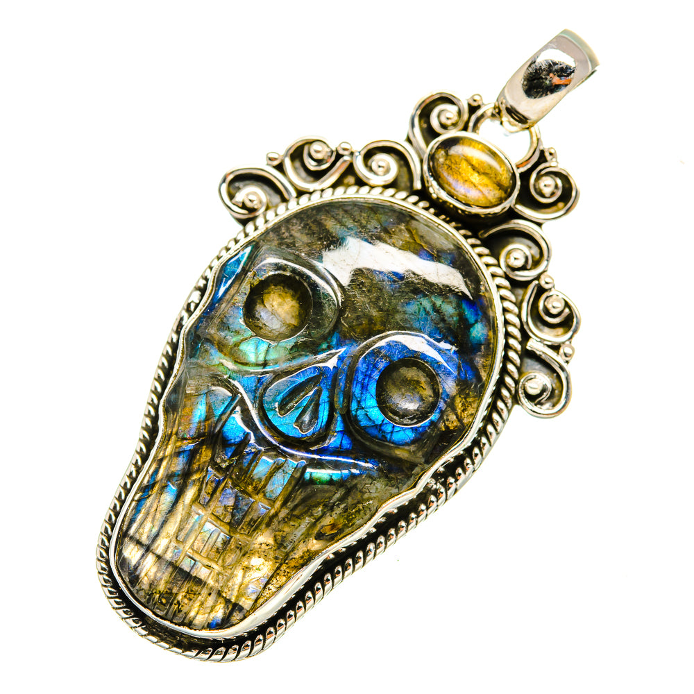 Labradorite Pendants handcrafted by Ana Silver Co - PD8002