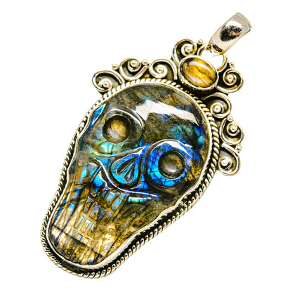 Labradorite Pendants handcrafted by Ana Silver Co - PD8002